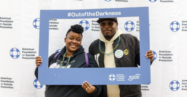 American Foundation for Suicide Prevention Out of the Darkness Community Walks