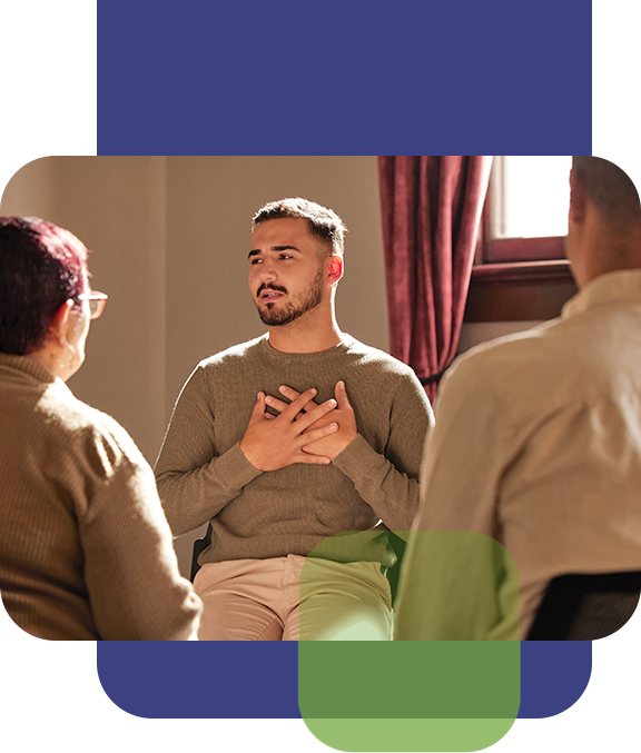 Man In Support Group
