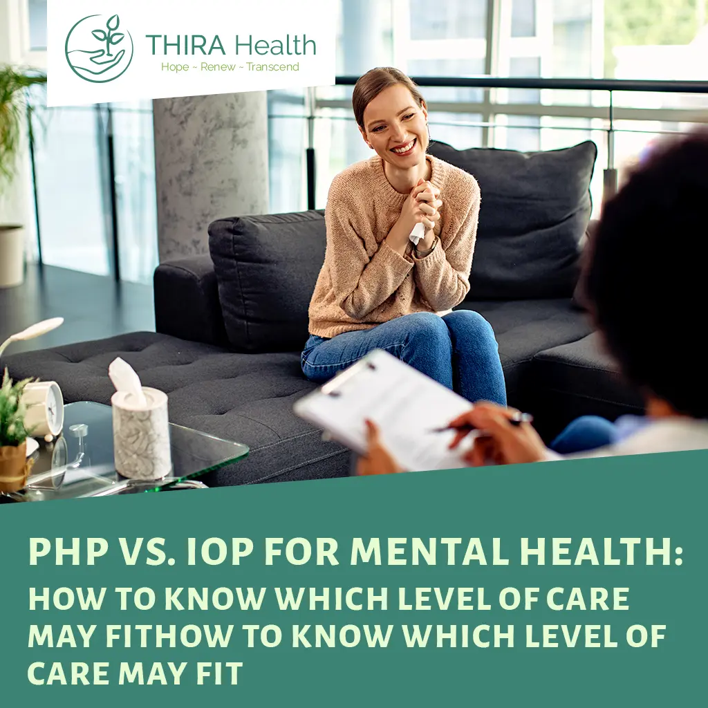 PHP vs. IOP for Mental Health: How to Know Which Level of Care May Fit